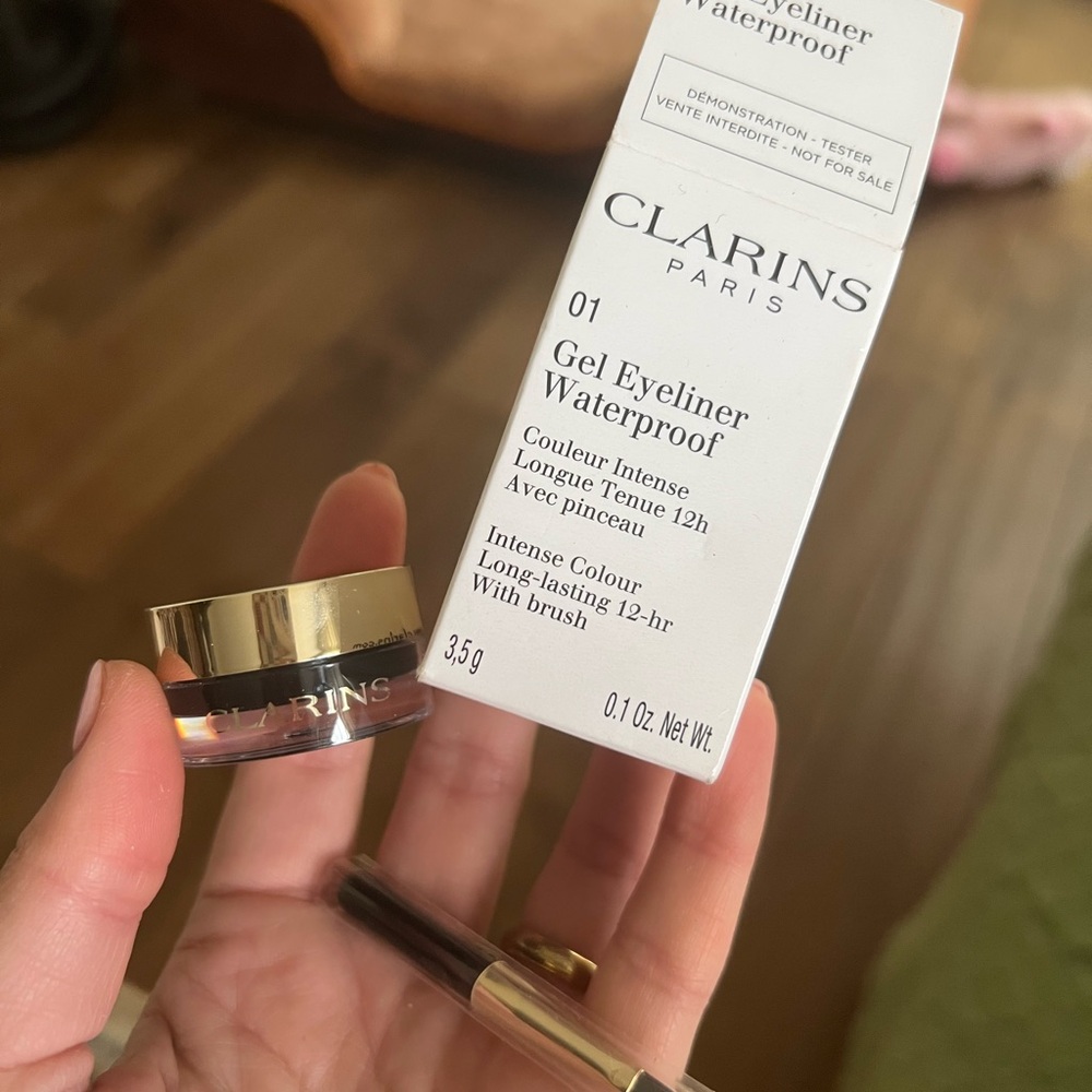 NWT Clarins Gel Eyeliner Waterproof with Brush mini